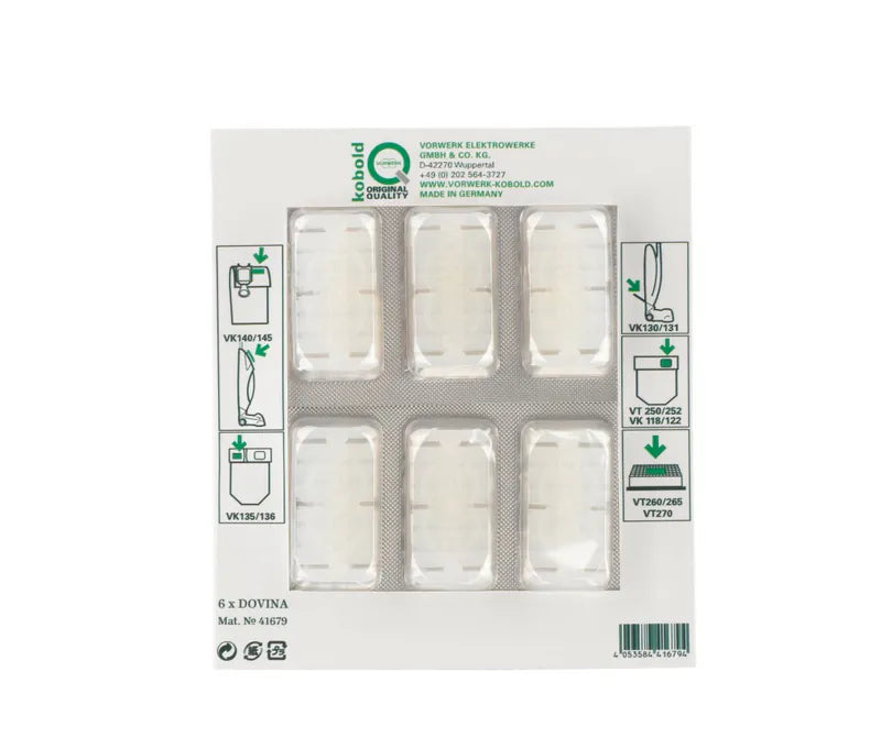 VK7 Cordless Vacuum Cleaner - FP7 Dust Bag + Aromatherapy Sheet Set