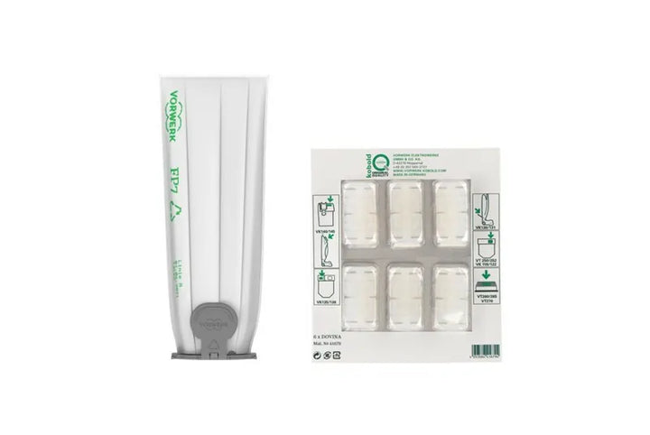 VK7 Cordless Vacuum Cleaner - FP7 Dust Bag + Aromatherapy Sheet Set
